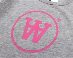 Wood Wood t-shirt Kim grey melange